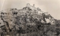 Chiesa di San Pietro dalla valle del Rio Secco